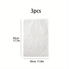 Large Drawstring Nylon Filter Bag Soy Milk Dregs Filter Bag
