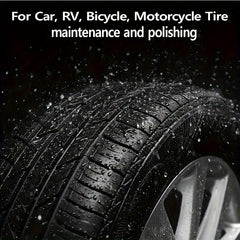 500g Car Tire Blackening Polish Increase Gloss Wheel Hub Cleaning