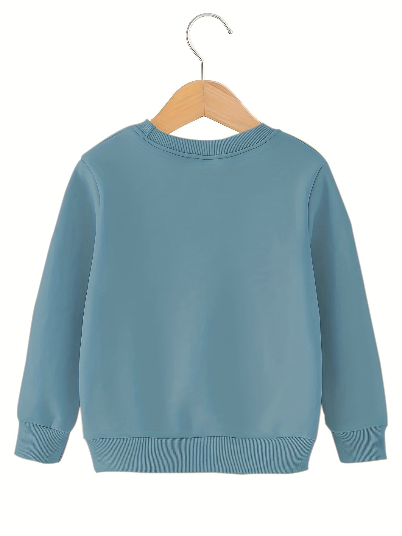 Girls Street Dance Bear Print Sweatshirts For Sports Casual Outfit