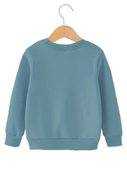 Girls Street Dance Bear Print Sweatshirts For Sports Casual Outfit