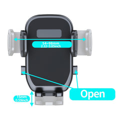 Long Arm Gooseneck Car Phone Mount