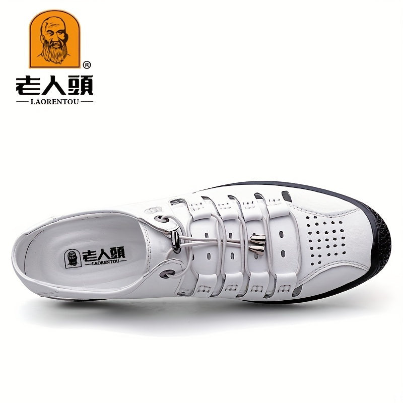 LAORENTOU Men's Closed Toe Non Slip Sandals Breathable Beach Shoes