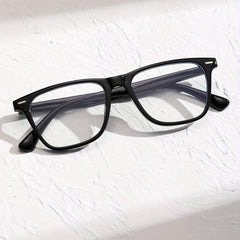 Classic Clear Lens Rectangular Eyeglasses for Women Men