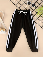 Boys Striped Active Sweatpants 3pcs 1pcs