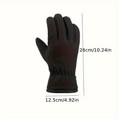 Skiing Gloves Touch Screen Thickened Warm Keeping Gloves