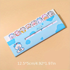 120 Sheets Cartoon Sticky Note Tearable Label Sticker