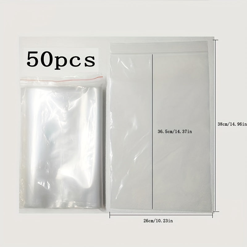 50pcs Portable Clothes Storage Bag Shoe Storage Bag For Travel