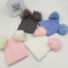 Newborn Baby Knitted Winter Hat - Keep Her Warm and Stylish