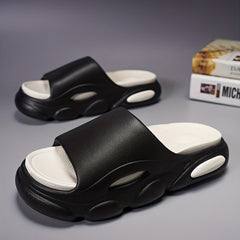 Men's Cloud Slides Pillow Slippers Lightweight Open toe Shoes For Indoor Outdoor