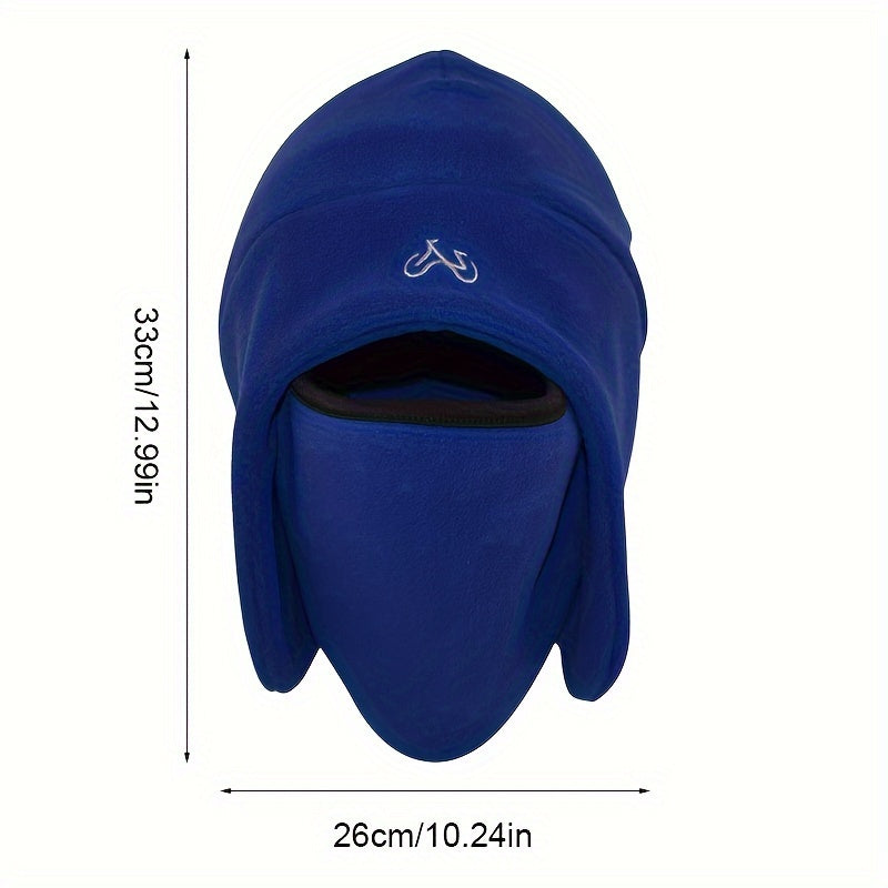 Thickened Warm Hat for Winter Outdoor Cycling Windproof Coldproof Ear Protection