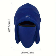 Thickened Warm Hat for Winter Outdoor Cycling Windproof Coldproof Ear Protection
