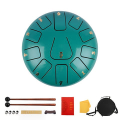 8 inch 11 tone Tongue Drum Percussion Instrument Sound Crisp Pleasant