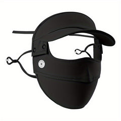 Sunproof Mask With Detachable Brim UV Protection Face Covering