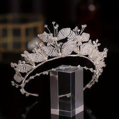 Crystal Headband Tiara Hairband - Bride Rhinestone Wedding Hair Accessories