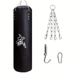 Adult Boxing Gloves & Oxford Cloth Sandbag Ankle Knee Pad Set