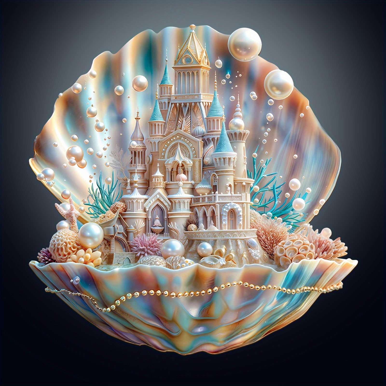 Wooden Jigsaw Puzzle Pearl Castle 1 Unique Animal Shaped Brain Teaser