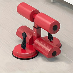 Fitness Foot Fixer Double Suction Cup Tummy Roller Abdominal Muscle Trainer