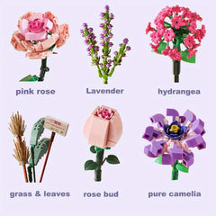DIY Flower Bouquet Kit 547pcs for Birthday