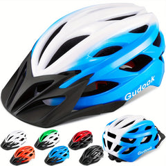 Adult Lightweight Bike Helmet Men Women Comfort With Pads&Visor