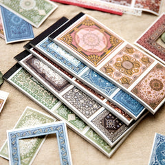 30pcs Retro Pattern Material Scrapbooking Art Supplies DIY Decorative Collage