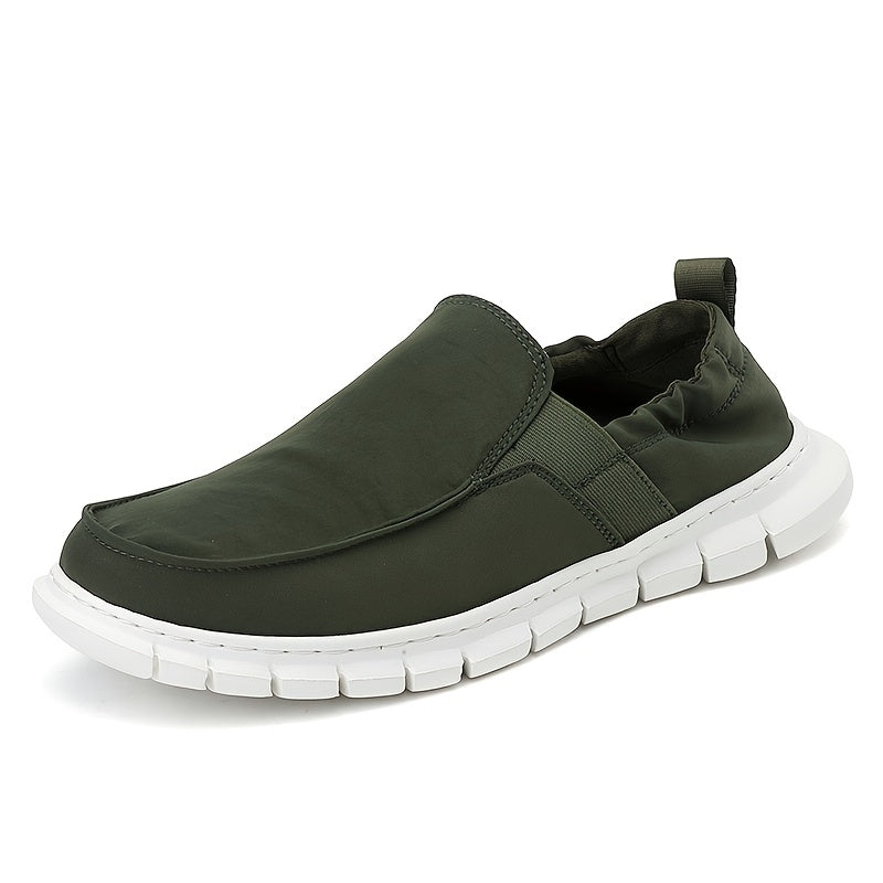 Men's Canvas Slip-On Walking Shoes Sneakers