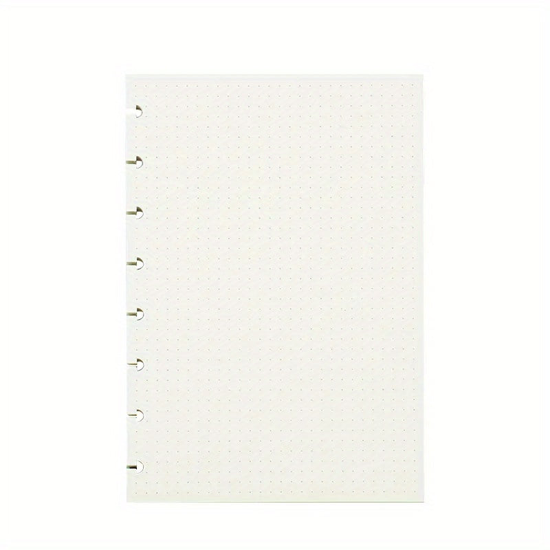 60 Pages Mushroom 8-Hole A5 Refill Paper for Disc Bound Planner