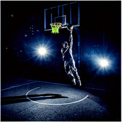 Glow in the Dark Basketball Net with Luminous Effect