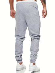 Smile Expression Men's Drawstring Sweatpants with Pockets