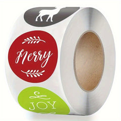 500pcs Christmas Sticker Card Box Thank You Seal Labels For Parties