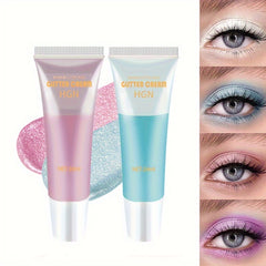 Colorful Glitter Liquid Eyeshadow Stick Cream Purple Makeup