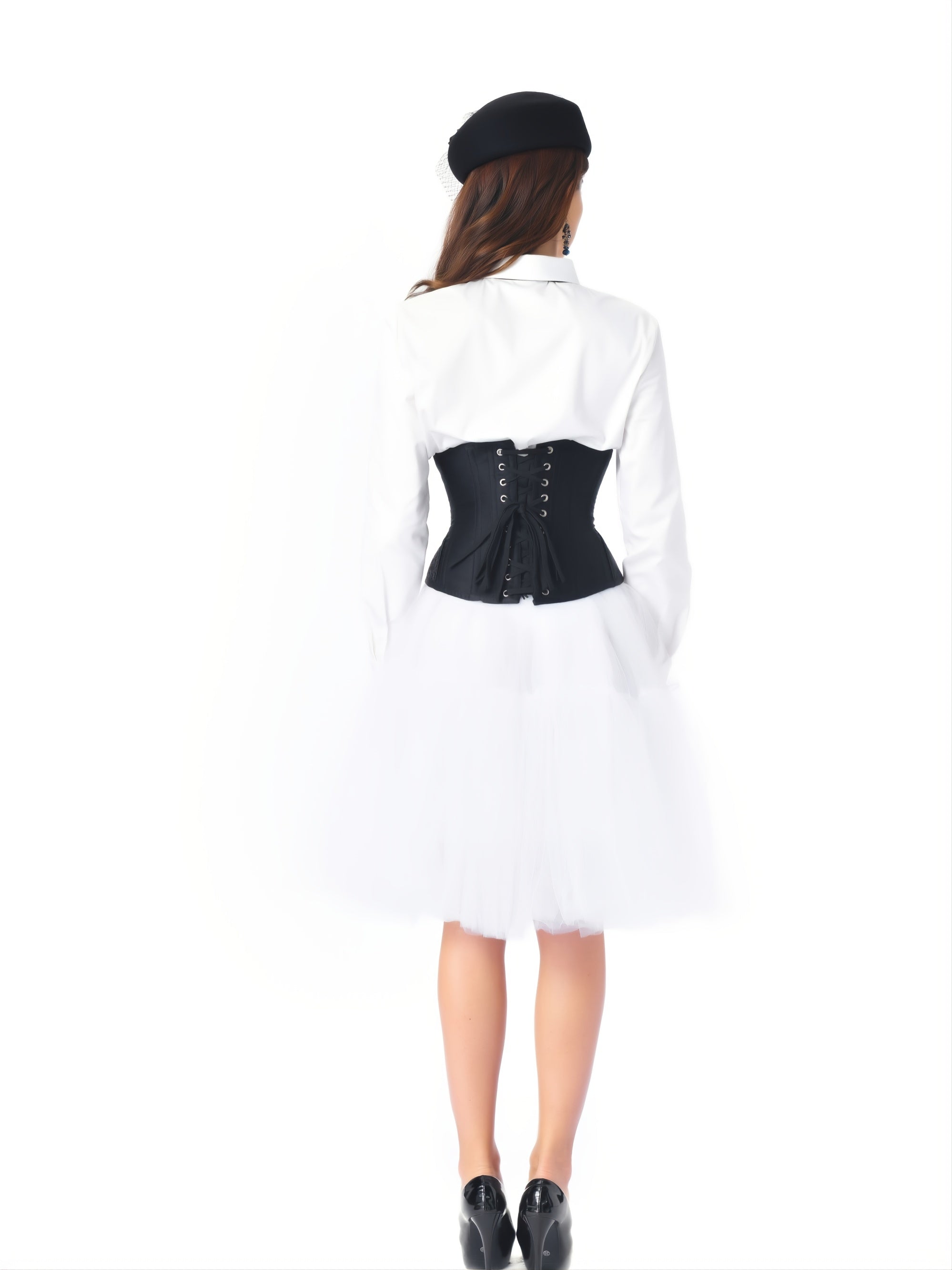 Underbust Corset Top Waist Trainer Bustier for Women