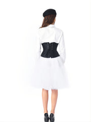 Underbust Corset Top Waist Trainer Bustier for Women