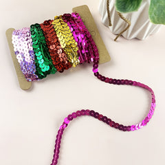 DIY Colorful Sequin Strips 9 14m Card