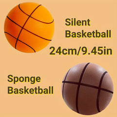 Silent Basketball Training Ball for Children, Sponge Leather Material