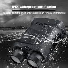 5X Zoom Infrared Night Vision Binoculars 1080P 300M for Camping