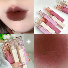 Matte Velvet Waterproof Lip Gloss - Berry Tone