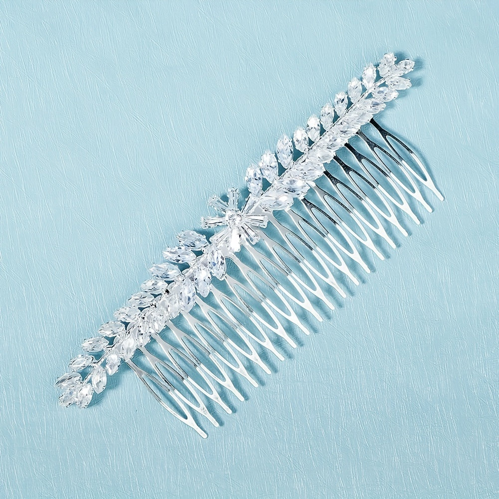 Rhinestone Hair Comb Bridal Wedding Headwear Accessory