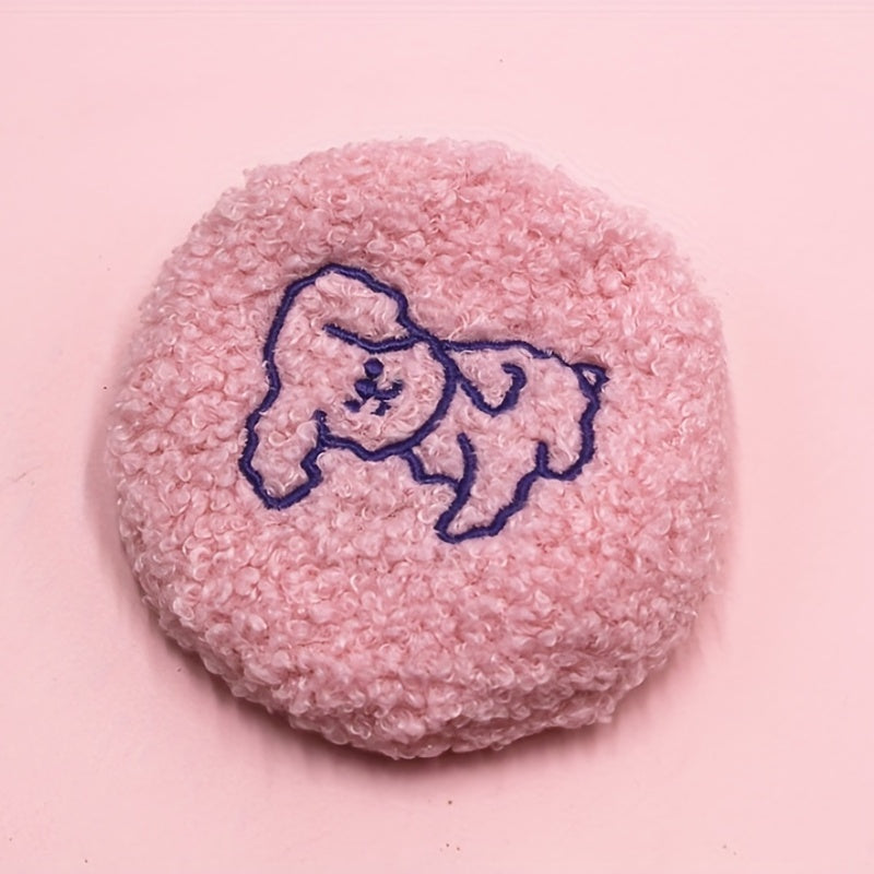 Fuzzy Plush Bag Coin Purse Wallet Earphone Data Cable Storage Key Bag