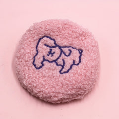 Fuzzy Plush Bag Coin Purse Wallet Earphone Data Cable Storage Key Bag
