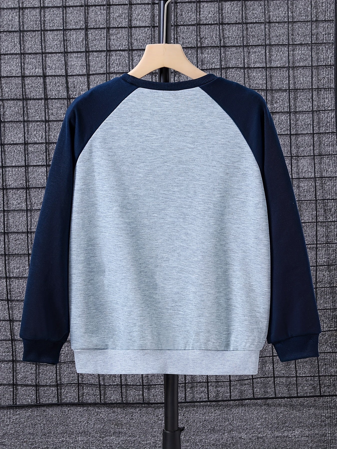 Girls' Raglan Sleeve Casual Sweatshirt Pullovers