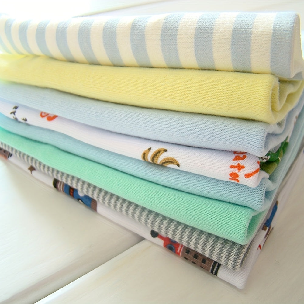 8 Pack Soft Baby Towels Washcloths Natural Cotton