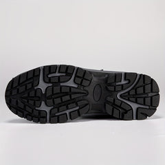 Men's Durable Hiking Shoes Plush Lining Anti-Skid PU Leather