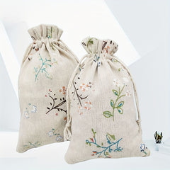 30pcs Burlap Bag Drawstring Jewelry Packaging Wedding Decor Party Gift Bag