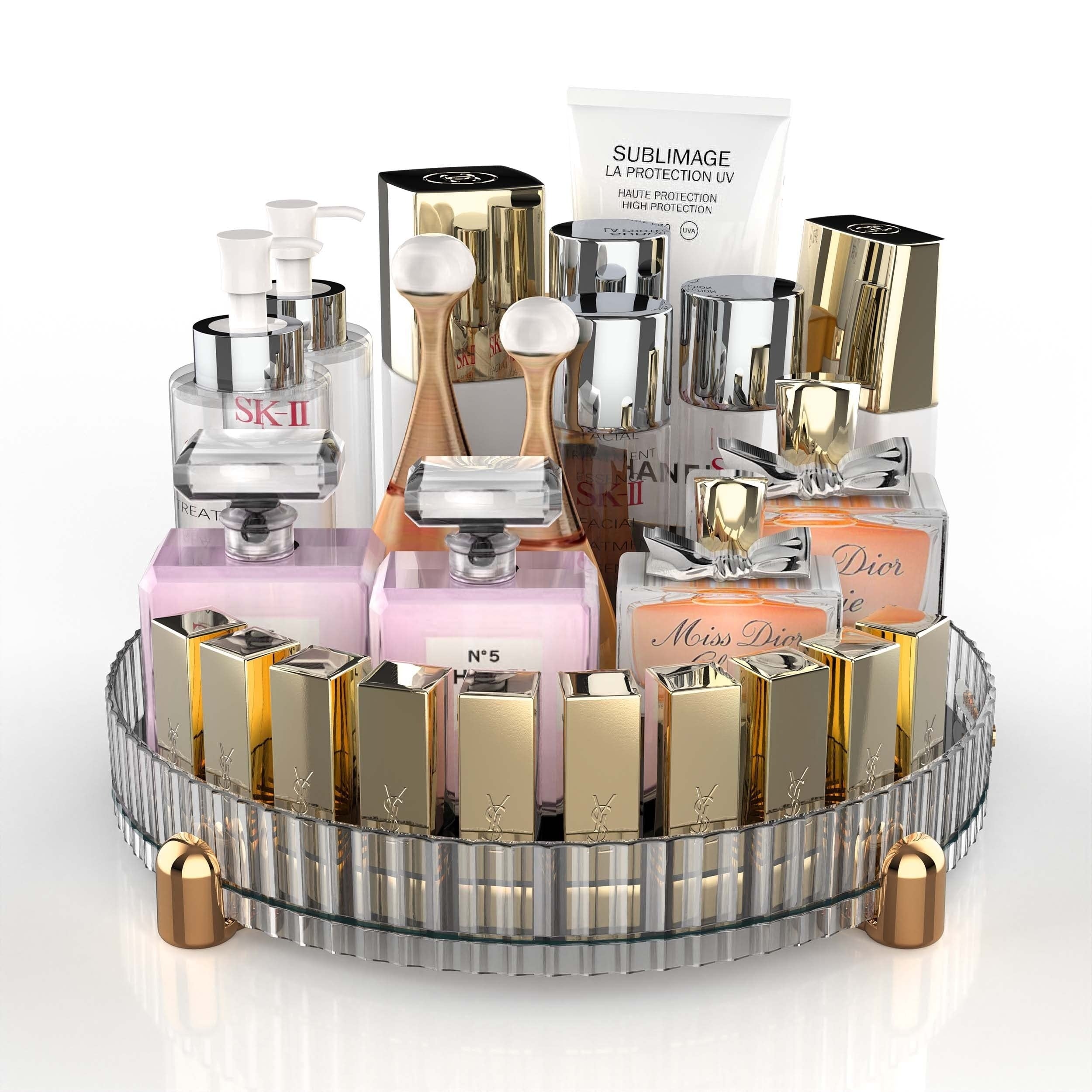 Makeup Organizer 360 Degree Spinning Perfume Organizer
