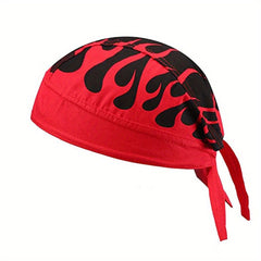 Unisex Breathable Head Wrap Pirate Hat for Outdoor Riding