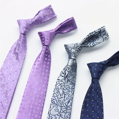 Floral Casual Neck Tie for Men - Size 3 15Inch