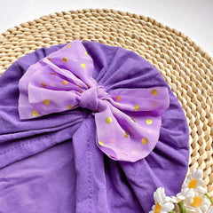 Soft Baby Bowtie Headband for Newborns