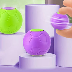Gravity Radish Decompression Ball Spinning Football Keychain Car Pendant