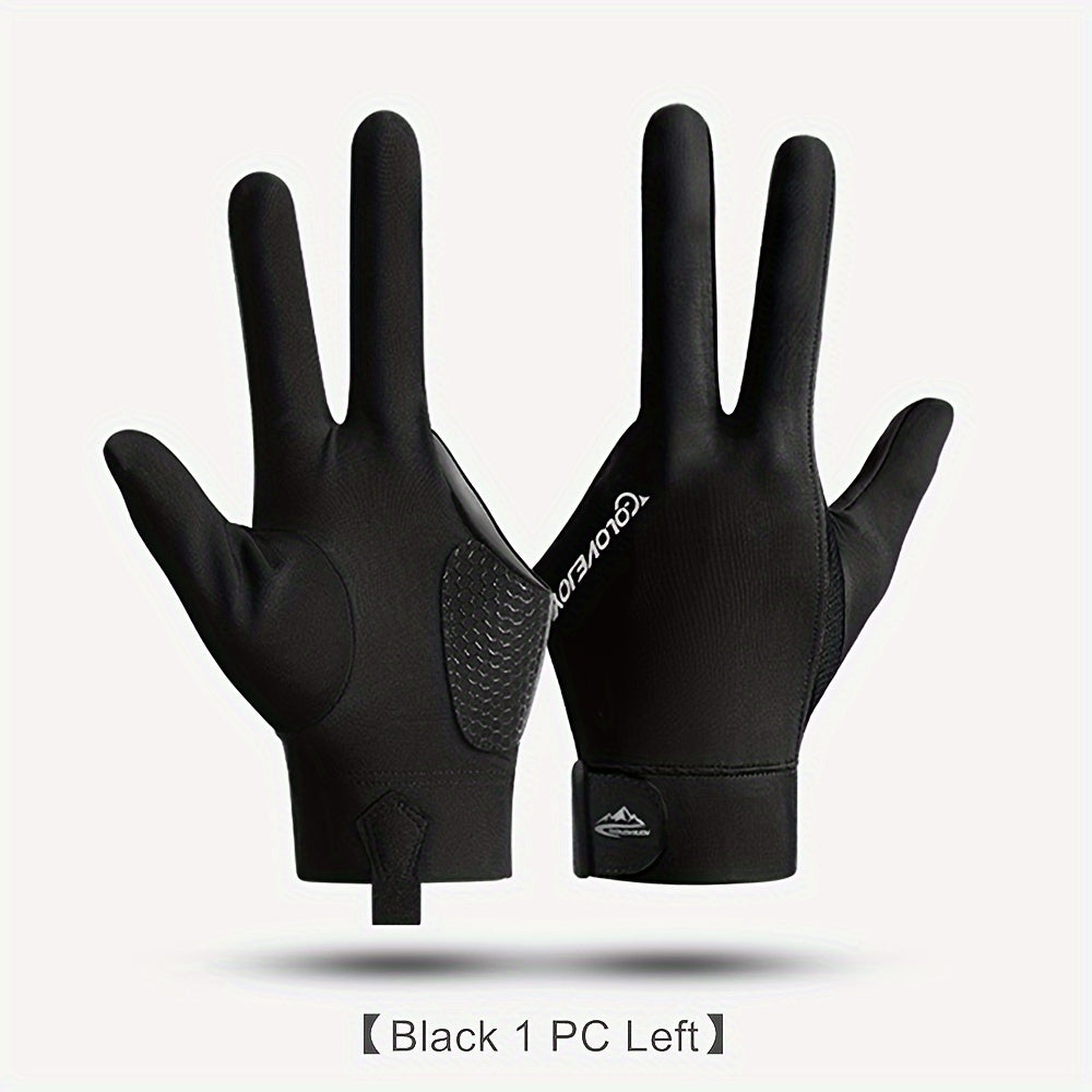 Snooker Glove Left/Right Hand High Elastic Breathable Anti-slip Silicone