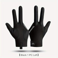 Snooker Glove Left/Right Hand High Elastic Breathable Anti-slip Silicone
